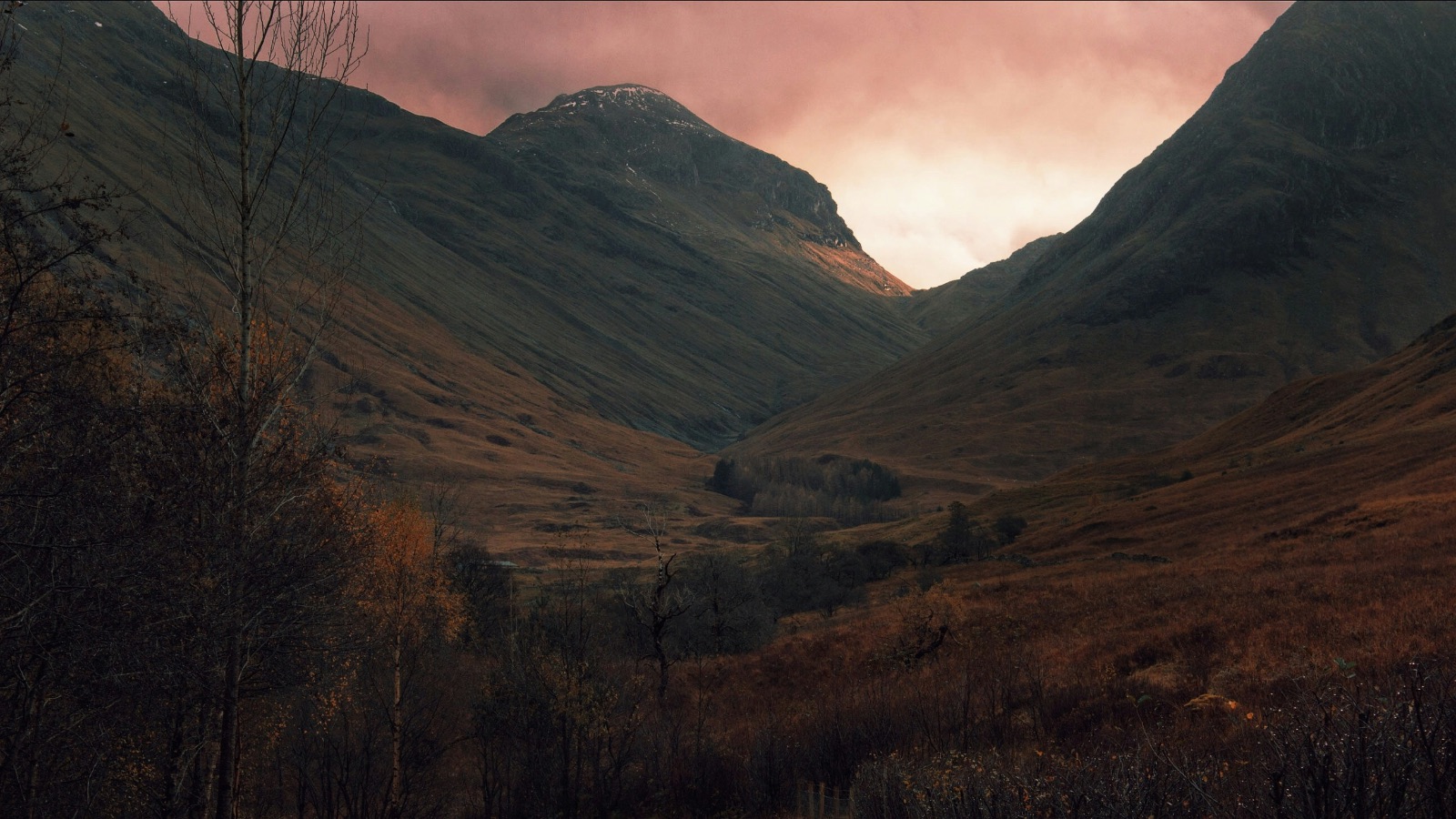 Twilight landscape over layered mountain ridges — a visual metaphor for the edge network